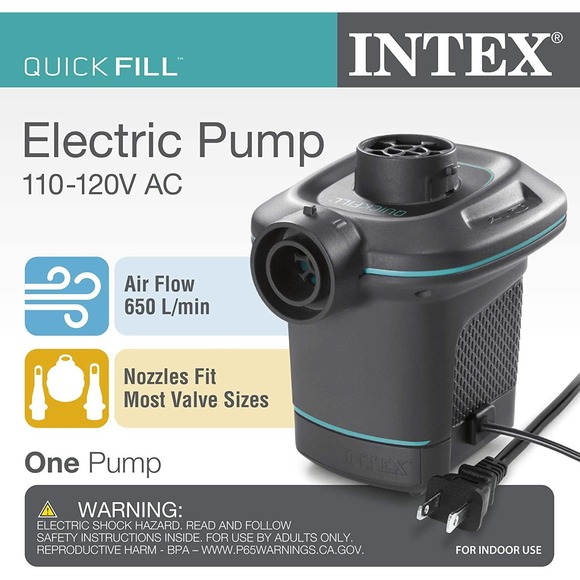 Intex Quick-Fill Air Pump Series for Inflatables - Picture 1 of 3